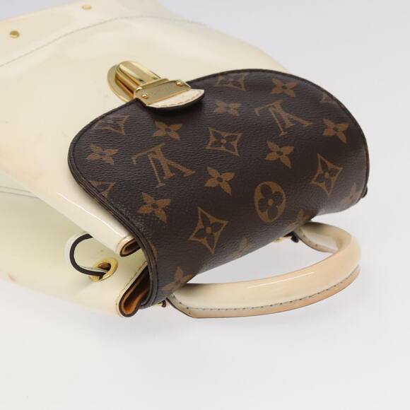 LOUIS VUITTON Monogram Vernis Hot Spring Snow Backpack White M53548 - Picture 6 of 16
